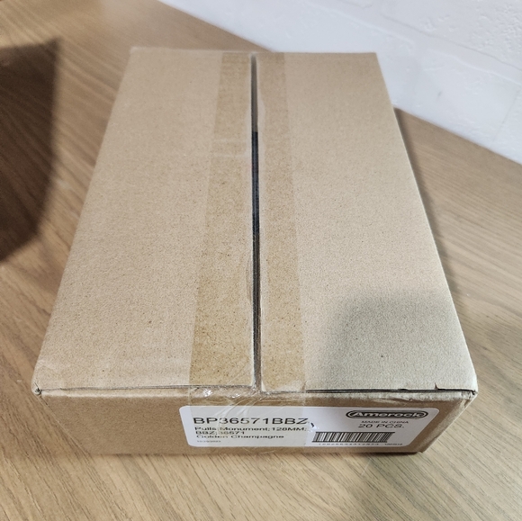 20 Amerock BP36571BBZ Monument Collection 5-1/16 in. (128mm) Pull, Golden Champa - Picture 5 of 6